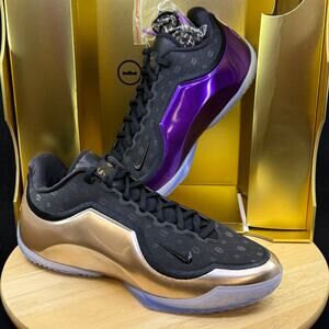 Nike LeBron 23 XXIII “The Chosen One” Black Purple Gold IF0694-001 Mens Size 13